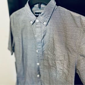 BEVERLY HILLS CLUB BUTTON UP SHORT SLEEVE SS M